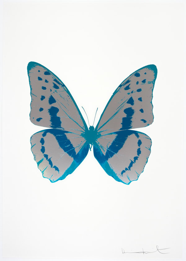 Damien Hirst, The Souls III - Silver Gloss/Turquoise/Topaz, 2010