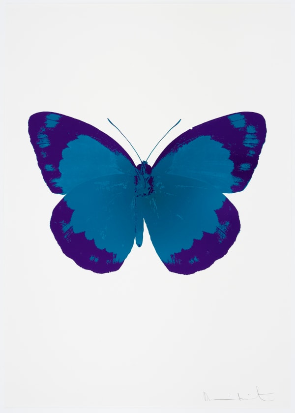 Damien Hirst, The Souls II - Turquoise/Imperial Purple/Blind Impression, 2010