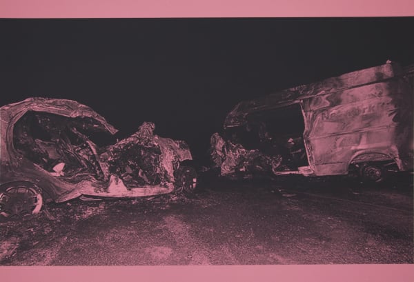 Gavin Turk, Transit Disaster Dinosaurs, 2018