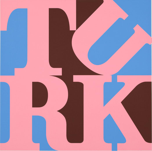 Gavin Turk, Turk Love Pink, 2009