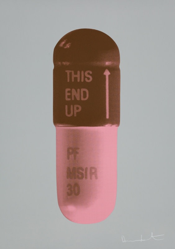Damien Hirst, The Cure - Frigate/Chocolate/Rose Pink, 2014