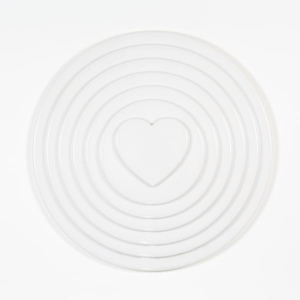 Peter Blake, White Target, 2017