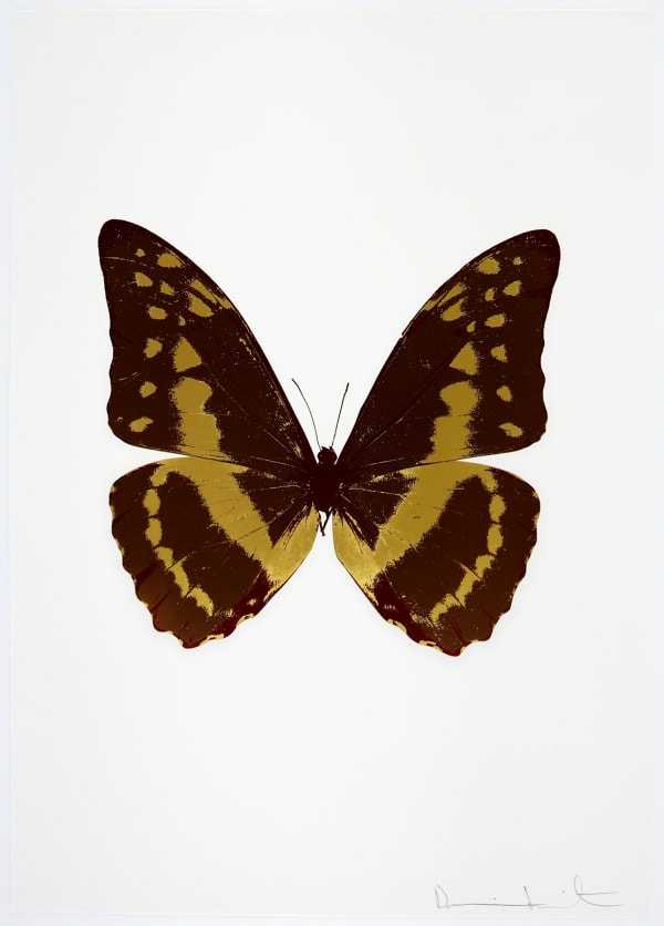 Damien Hirst, The Souls III - Chocolate/Oriental Gold/Burgundy, 2010