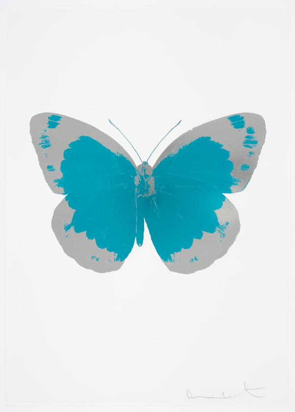 Damien Hirst, The Souls II - Topaz/Silver Gloss/Blind Impression, 2010