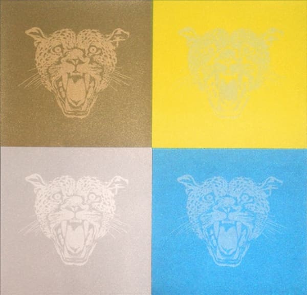 John Dove and Molly White, GHOSTS x 4 (Gold,Yellow,Silver,Turquoise), 2014