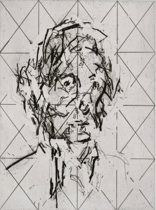 Frank Auerbach Ruth, 2006 Etching and aquatint with engraving 63 x 50 cm / 24.8 x 19.7 in Framed 72.5 x 60 cm / 28.5 x 23.5 in Edition 9/40 Signed, numbered and titled