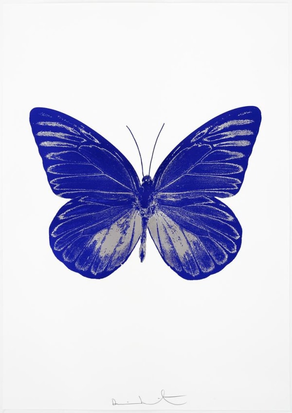 Damien Hirst, The Souls I - Westminster Blue/Silver Gloss, 2010