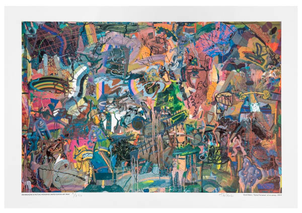 David Taborn ‘Factual Nonsense’ print, 1991 Published by GB magazine and Factual Nonsense Limited Edition Art Print. Signed and numbered by artist. 42.5 x 62 cm