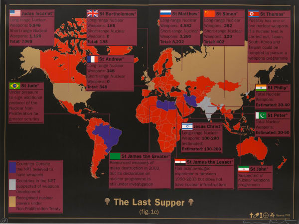 Damien Hirst, The Last Supper, 2005