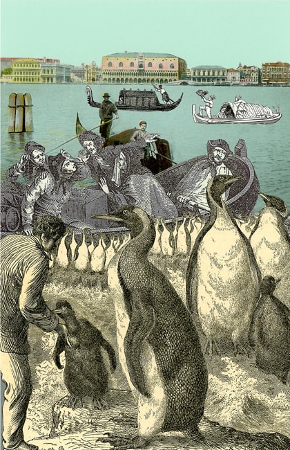 Peter Blake, Venice - ‘Penguins’, 2009