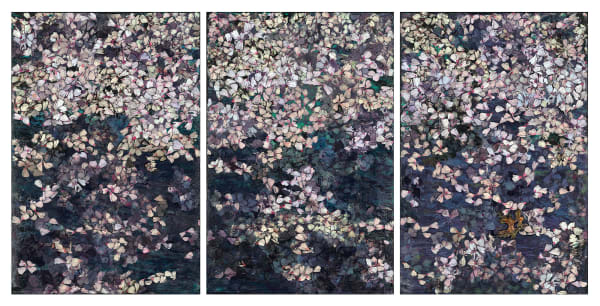 Rosemary Feit Covey - Blossoms (Triptych), 2021