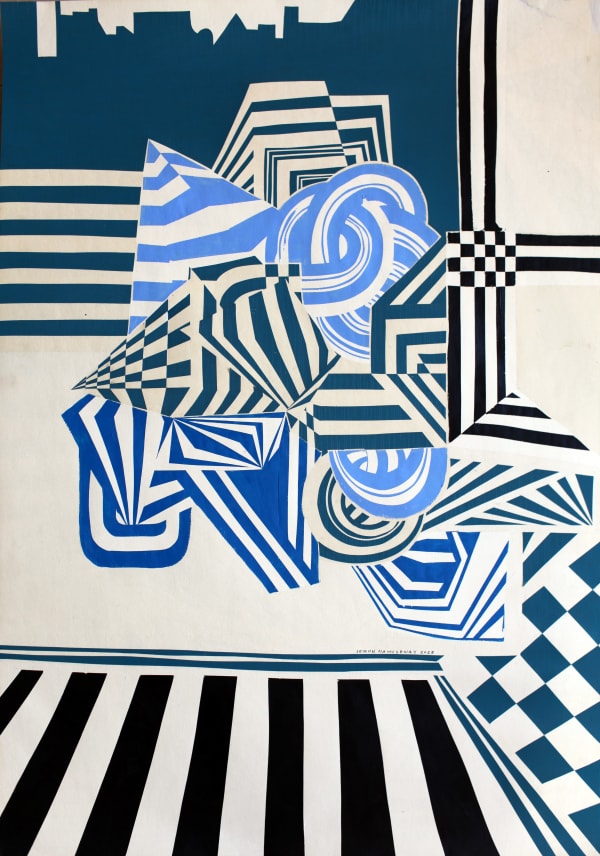 Leikun Nahusenay - Blue Built I, 2023