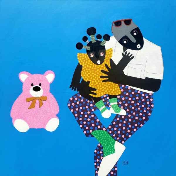 Kono Raymond Yves - Pere et fille, 2023