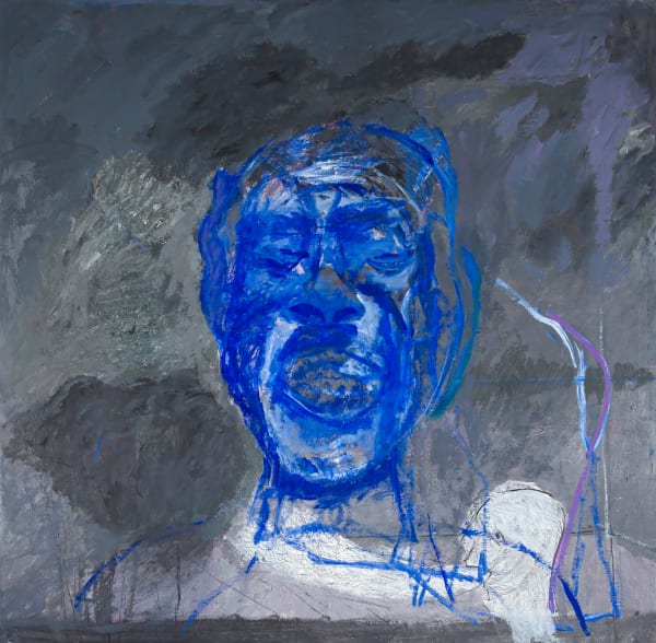Albert Adams, Blue Head, circa 1999