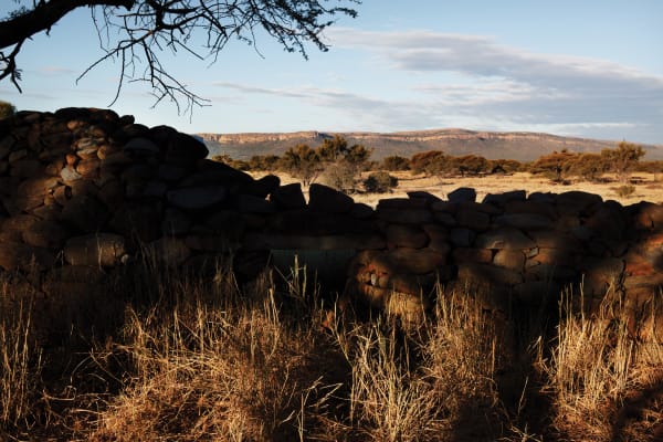 Paul Weinberg, Molokwane, a one-time large settlement of the Sotho- Tswana people, where healing practices of all faith groups take place today, North West Province, 2019-21