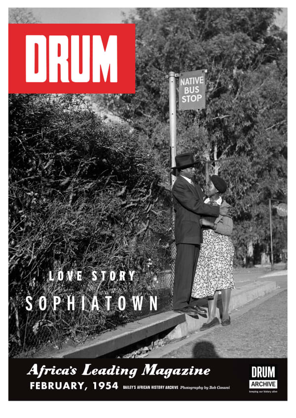 Drum Archive, Drum Poster: Love Story Sophiatown, printed 2025