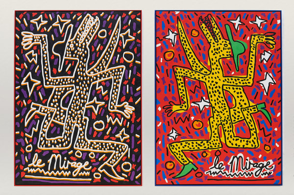 Cameron Platter, Loving would be easy if your colors were my dreams (Diptych), 2020