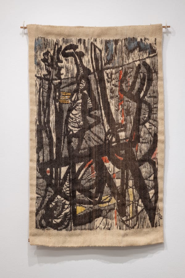 Cecil Skotnes, Figure in a Landscape, 1962