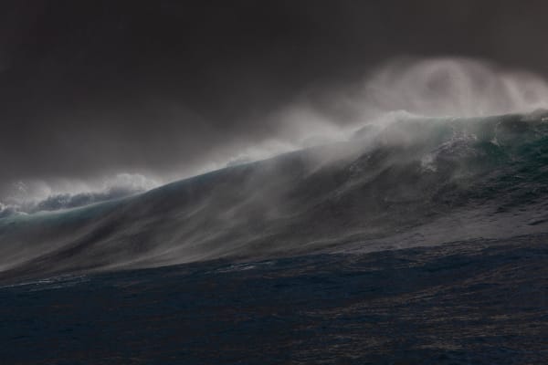 Paul Weinberg, For many surfers in South Africa and around the world, there is a strong connection between big wave surfing and spirituality, Dungeons, Hout Bay, Cape Town, Western Cape, 2019-21