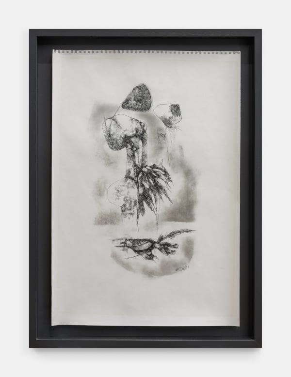 Ezrom Legae, Untitled (Anatomical study with hand), 1981