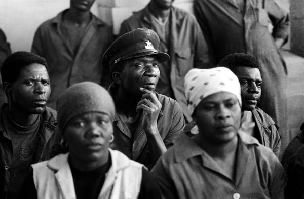 Paul Weinberg, Independent Electoral Commission (IEC) run voter education campaigns in the run up to the historic elections that brought democracy to South Africa, factory, Central Johannesburg, 1994, 2024