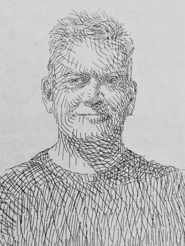 Peter Chater, Self portrait, 2025