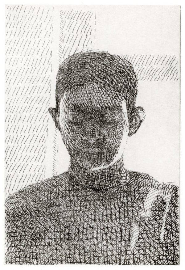 Peter Chater, Untitled (boy sitting by a window), 2025