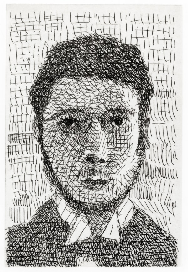 Peter Chater, After Bonnard (self portrait of 1889), 2025