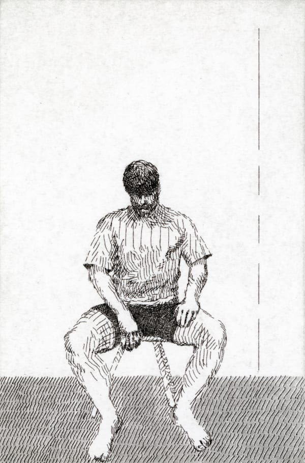 Peter Chater, Dan sitting, 2025