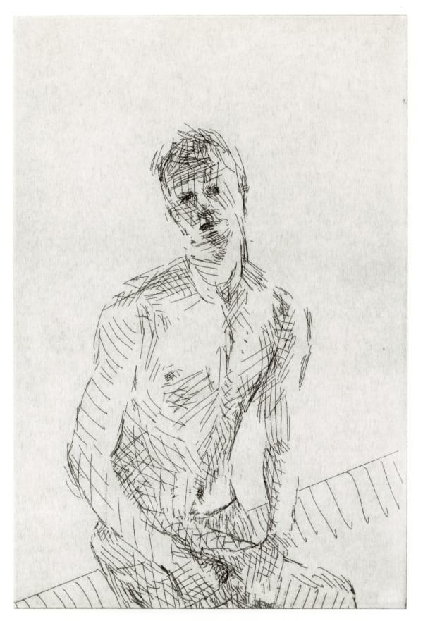 Peter Chater, Untitled (seated figure), 2025