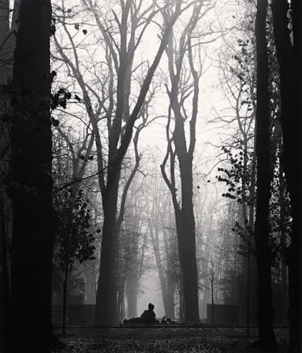 Michael Kenna, Fountain of Flora, Versailles, 1988