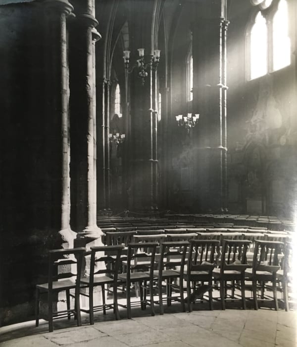 Bill Brandt, Westminster Abbey, Nave, c. 1940s