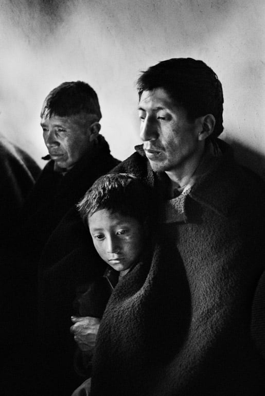 Sebastião Salgado, Wake, Village of Alao, Region of Chimborazo, Ecuador, 1998