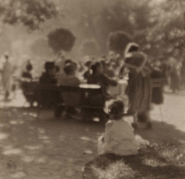 Josef Sudek, Sunday Afternoon on Kolin Island, Negative 1920-24 / Printed 1964