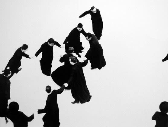 Mario Giacomelli, Io Non Ho Mani Che Mi Accarezzino Il Volto [12 priests], 1961-63/Printed 1980