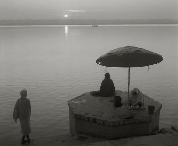 Kristoffer Albrecht, Sunrise, Varanasi, India, 1999