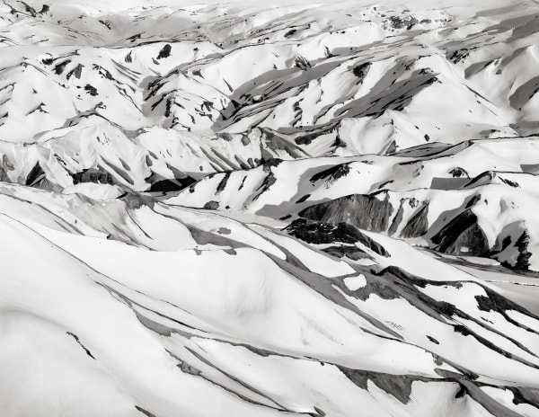 Jeffrey Conley, Layered Hills, Iceland, 2018, Printed 2024