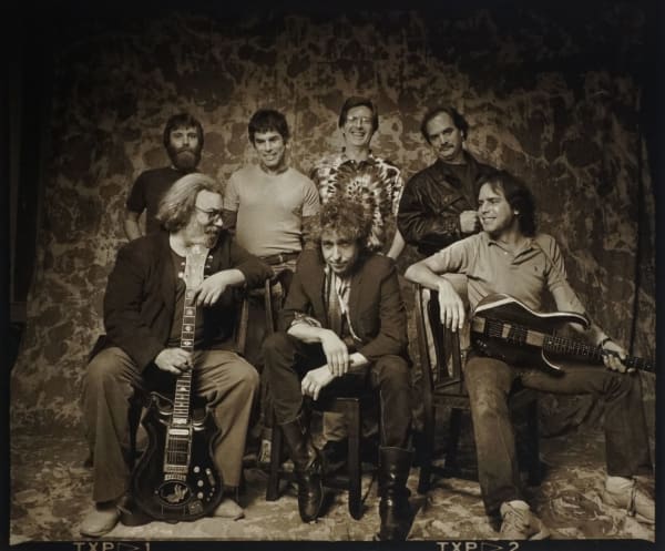 Herb Greene (1942-2025), Bob Dylan and The Grateful Dead, 1987