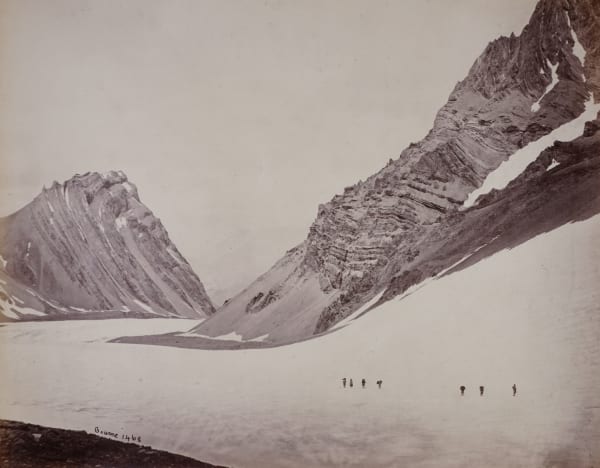 Samuel Bourne, The Manirung Pass, 1468, 1866