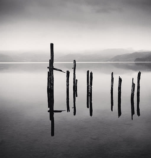 Michael Kenna, Old Pier, Toya Lake, Hokkaido, Japan, 2002, 2002 (Printed 2007)