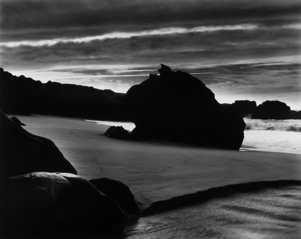 Brett Weston, Garapata Beach #2, CA, 1962 (Printed 1960's)