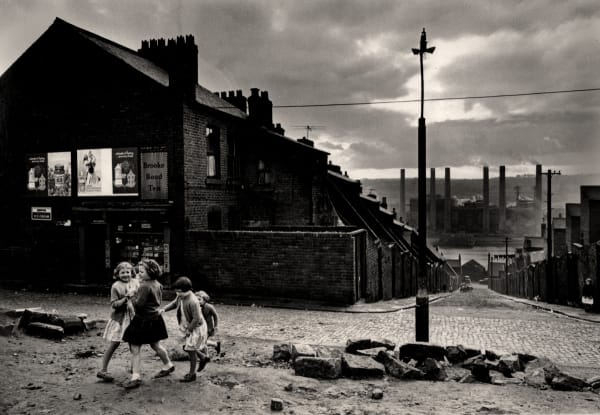 Colin Jones, Children Playing In Front of The Corner Shop Banwell, Newcastle Upon Tyne, England, 1963 (Printed Later