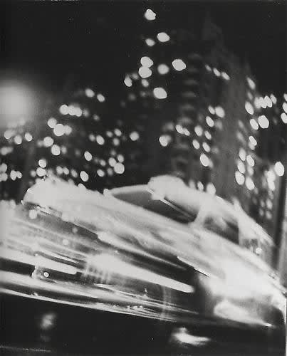 Ted Croner, Taxi, New York At Night, 1947-48/Printed Later