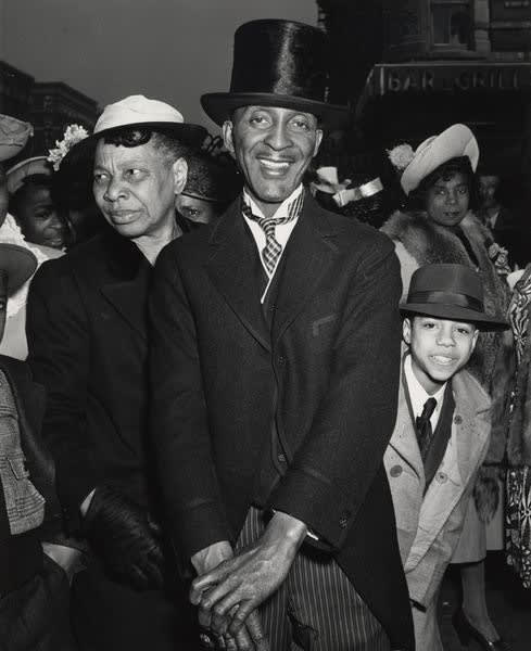 Weegee (Hungary, b. 1899-1968), Easter Sunday in Harlem, 1940, printed 1940