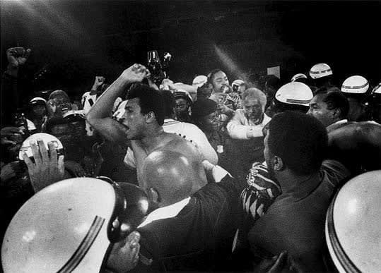 William Klein, Muhammad Ali, Kinshasa, Republique Democratique du Congo, 1974