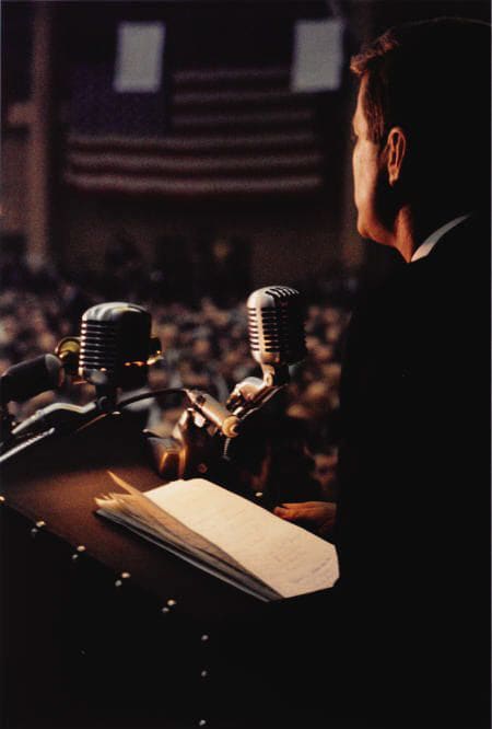 Cornell Capa, Campaign Speech, 1960