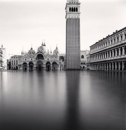 Michael Kenna, Flooded Piazza San Marco, Venice, Italy, 2019 (printed 2023)