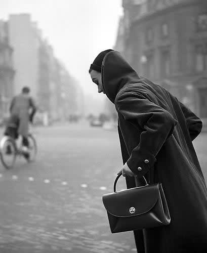 Georges Dambier, Sophie Litvak Avenue Messine, Paris, 1953