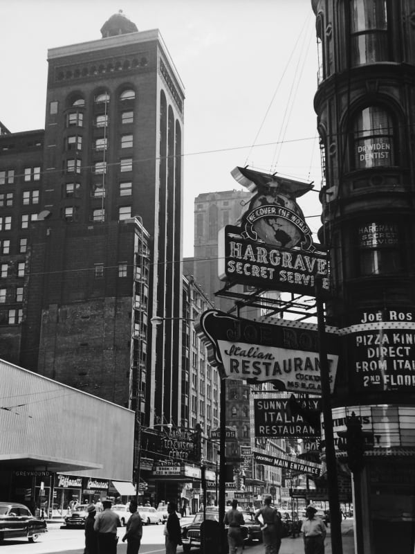 John Szarkowski (United States, b. 1925-2007), The Schiller (later Garrick) Theater, Chicago, 1891-92, Demolished 1961, 1954/Printed 2005
