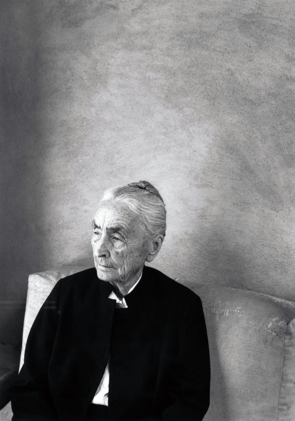 William Clift, Georgia O'Keeffe, New Mexico, 1981 (Printed Later)